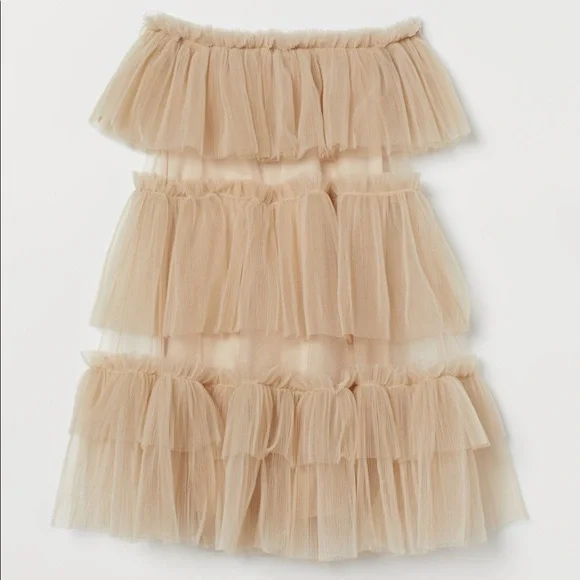 H&M Tulle Ruffled Dress - Picture 5 of 5